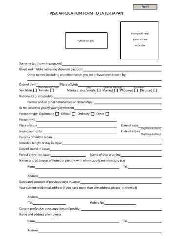 form word application japan enter to visa JAPAN TO ENTER FORM VISA APPLICATION form word application japan enter to visa JAPAN TO ENTER FORM VISA APPLICATION
