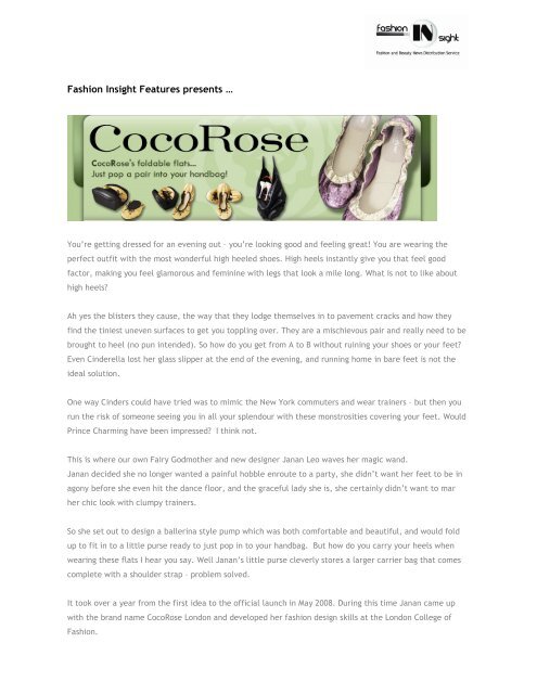 Fashion Insight Features Cocorose London Pdf