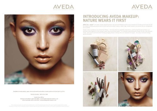 Aveda Make Up Uk Lo Res Pdf Fashion