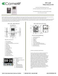 HFX-700R Specification 2011.xlsx - All Security Equipment.com