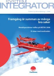 Framgång är summan av många bra saker - Fastems