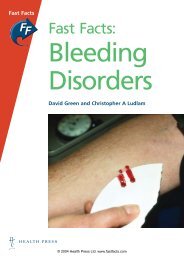 Bleeding Disorders - Fast Facts