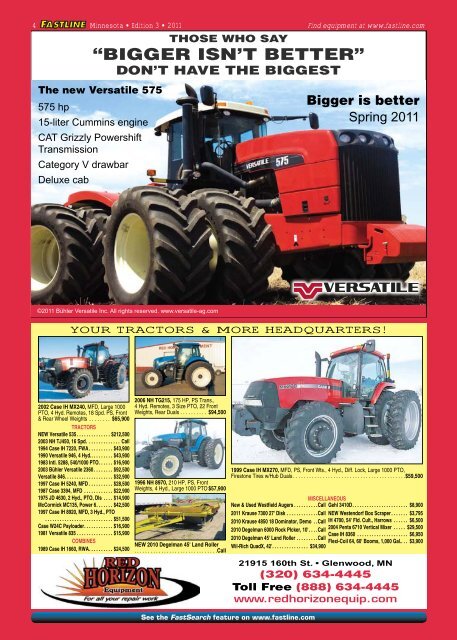 Tractor Of The Month - Fastline Publications