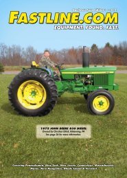 tractor of the month - Fastline Publications