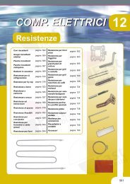 Componenti Elettrici-Resistenze - Fast Ricambi