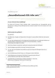 „Gesundheitscoach EOL infer zert.“ - Faszinatour Touristik-Training ...