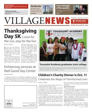 Thanksgiving - Father Joe's Villages