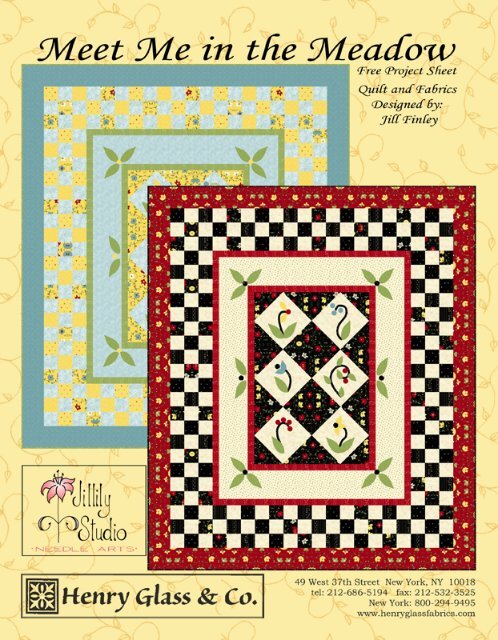 Loyal Heights No-Batting Quilt (free pattern)