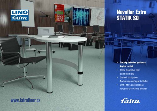 Инфо буклет Novoflor Extra Statik SD - Fatra