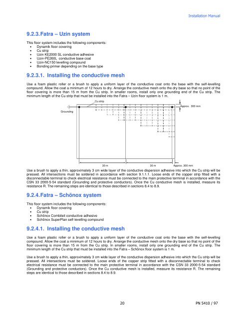 Installation Manual - Fatra