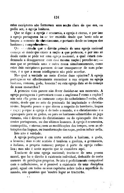 Dos direitos da igreja e do Estado - Faculdade de Direito da ...