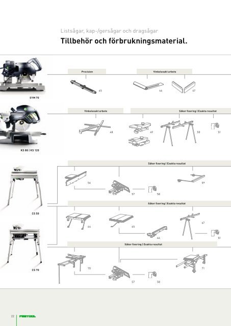 Produktsortiment - Festool