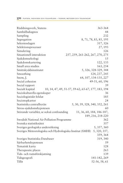 Platsen, individen och folkhälsan, 3.06 MB - Statens folkhälsoinstitut