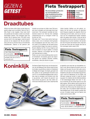 Draadtubes GEZIEN & GETEST - Fiets
