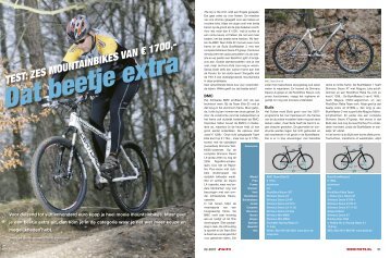 TEST: ZES MOUNTAINBIKES VAN € 1700,- Dat beetje extra - Fiets