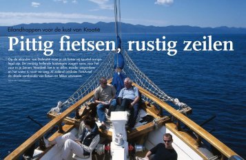 Eilandhoppen voor de kust van Kroatië - Fiets