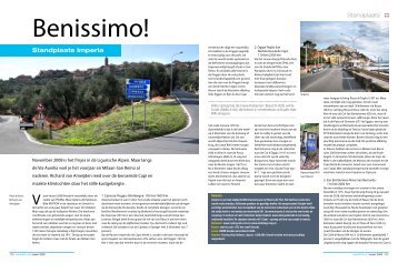 Standplaats Imperia - Fiets