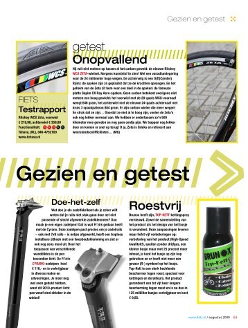 Gezien en getest - Fiets
