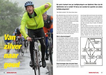 naar goud Van zilver - Fiets