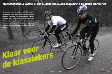 cannondale caad 5, vt 980 c, giant tcr c2, jan janssen pn en ... - Fiets