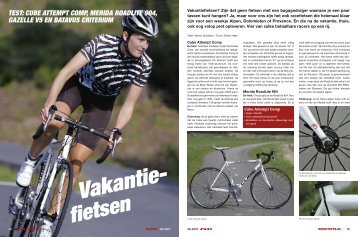 test: cube attempt comp, merida roadlite 904, gazelle v5 en ... - Fiets