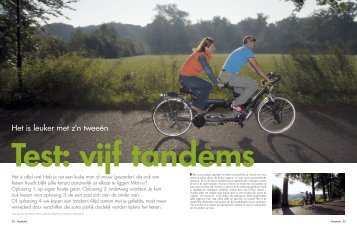 Het is leuker met z'n tweeën - Fiets