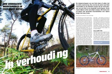 Drie DoorDachte mountainbikes in zeer grote maten - Fiets