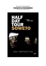 Half Day Tour Soweto