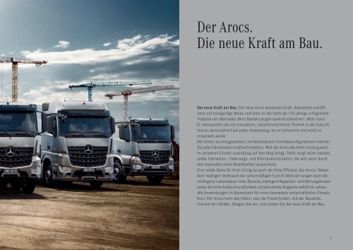 Der neue Arocs. - Daimler FleetBoard GmbH