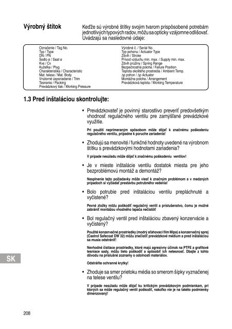 Installation and Operating Instructions Инструкция за монтаж и ...