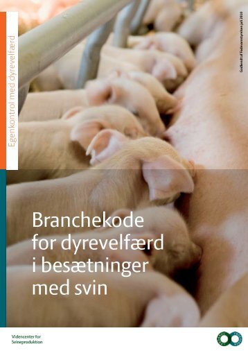 branchekoderne for svin - Fødevarestyrelsen