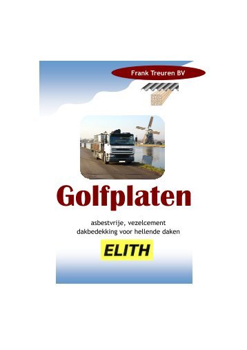 Brochure Elith vezelcement golfplaten