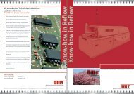 Know-how in Reflow Know-how in Reflow - G.Werner GmbH