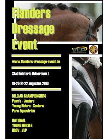 Flanders Dressage Event www.flanders-dressage-event.be - Galop.be