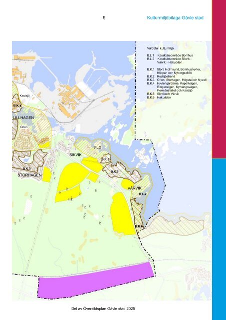 Kulturmiljöbilaga Översiktsplan Gävle stad 2025 - Gävle kommun