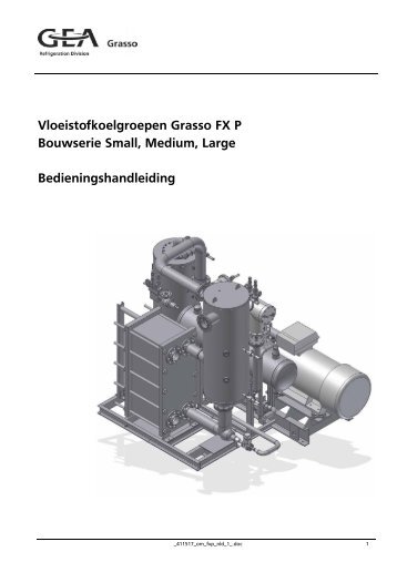 Vloeistofkoelgroepen Grasso FX P - GEA Refrigeration Technologies