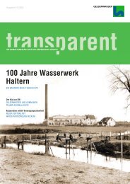 100 Jahre Wasserwerk Haltern - Gelsenwasser AG