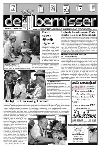 Weekblad Bernisser wk41.pdf - Gemeente Bernisse