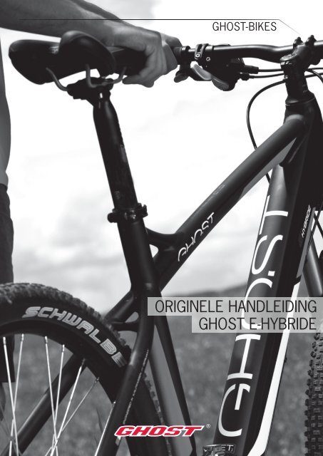 sessie Sleutel Geruïneerd ORIGINELE HANDLEIDING GHOST E-HYBRIDE - Ghost Bikes