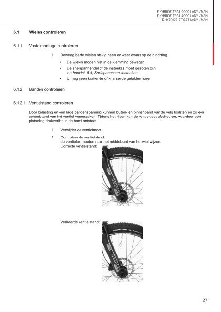 ORIGINELE HANDLEIDING GHOST E-HYBRIDE - Ghost Bikes