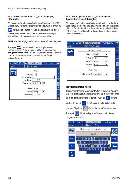 3A2621E - PCF, Instructions-Parts, Swedish