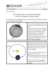 MC Und Aszendent: Astronomische - Astrax