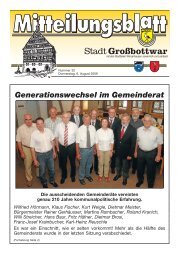 Publ grossbottwar Issue kw32 Page 1 - Gemeinde Großbottwar