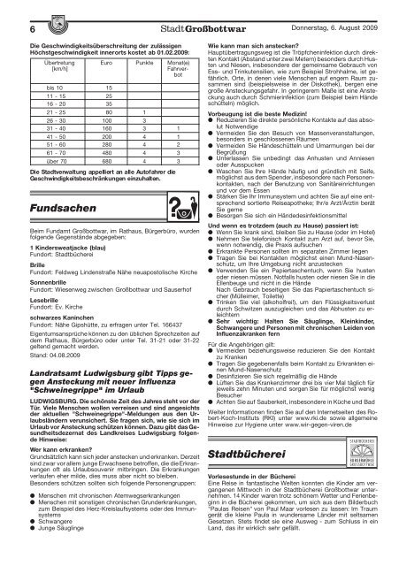 Publ grossbottwar Issue kw32 Page 1 - Gemeinde Großbottwar