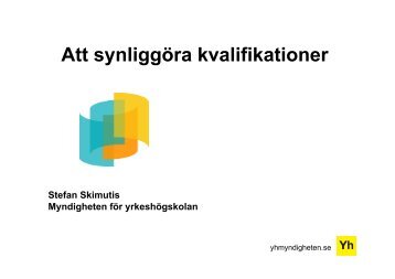 Att synliggöra kvalifikationer