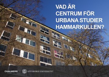 VAD ÄR CENTRUM FÖR URBANA STUDIER HAMMARKULLEN?