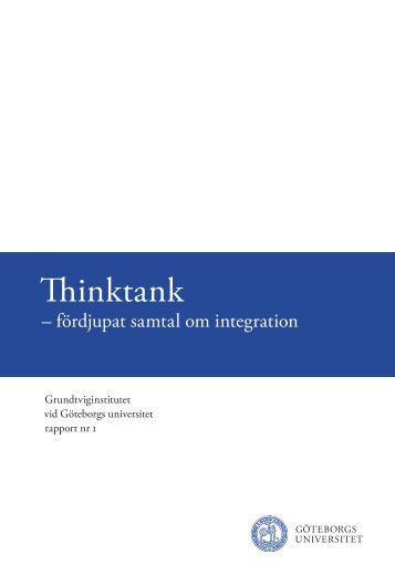 Thinktank - Göteborgs universitet