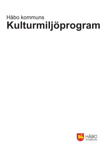 Kulturmiljöprogram - Håbo kommun