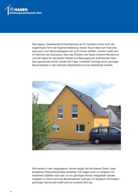 Wohnungsmarktbericht 2010 - Hagen