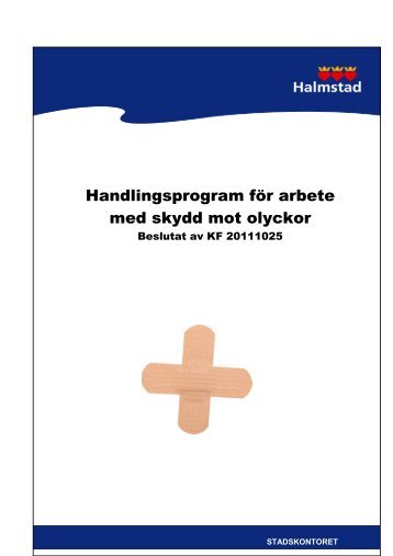 Handlingsprogram för arbete med skydd mot olyckor - Halmstad